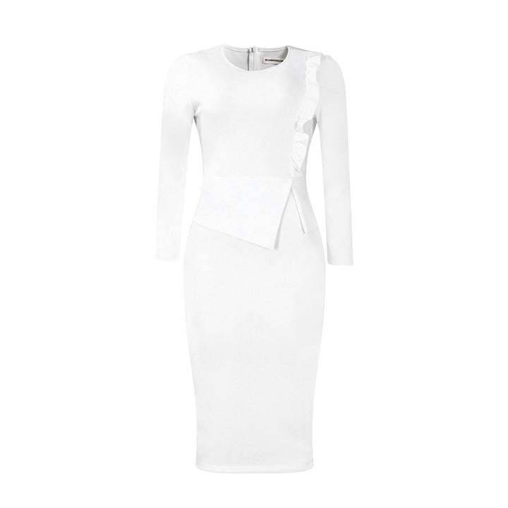 Women's Fashion Temperament Slim Fit Dress