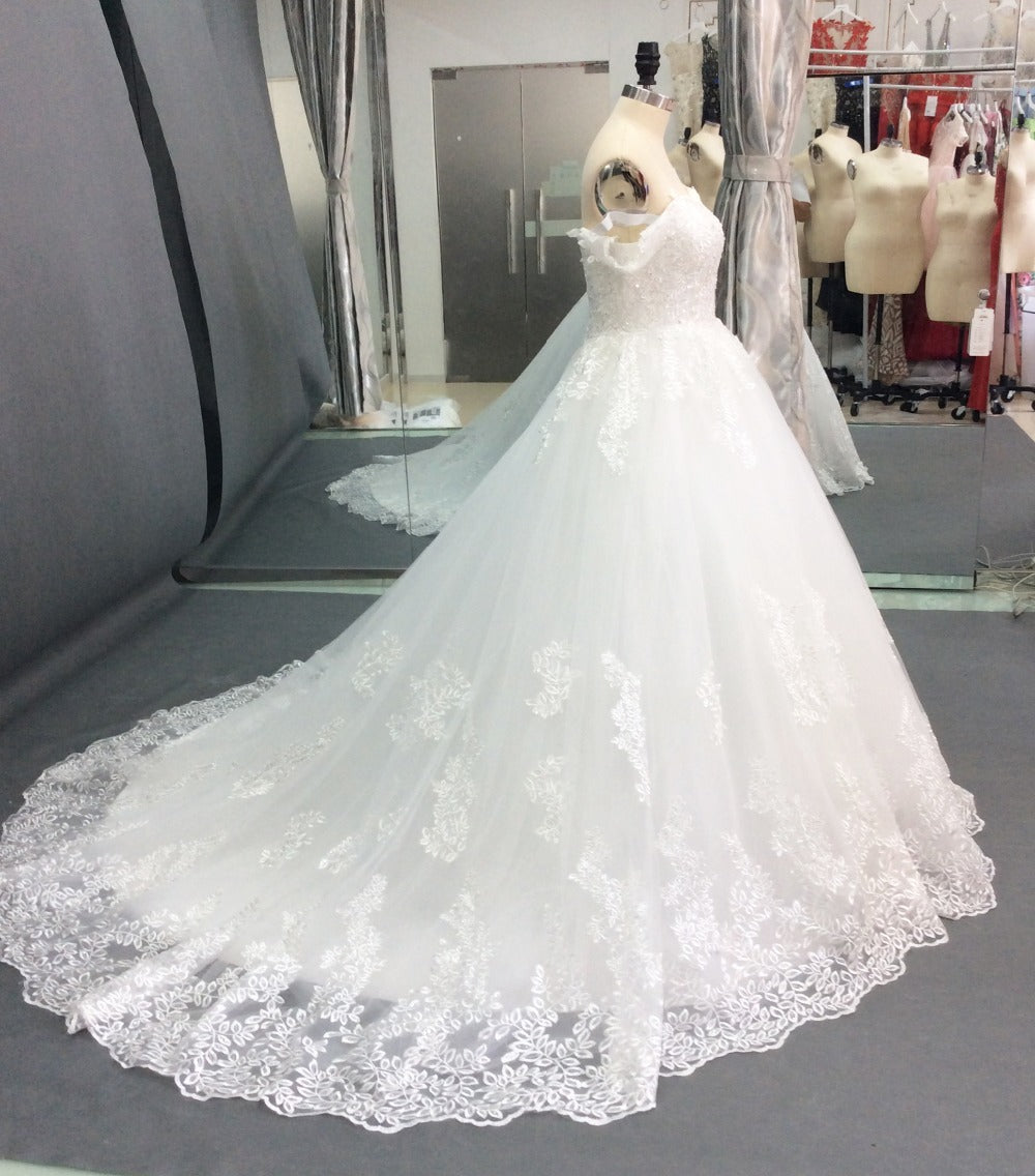 Customized Foreign Trade Master Wedding Dress