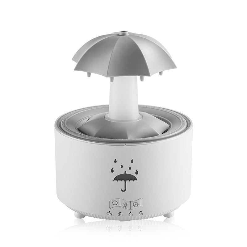 Raindrop Aromatherapy Humidifier Household Office Creativity Water Drop Rotating Humidifier Umbrella Fragrance Machine