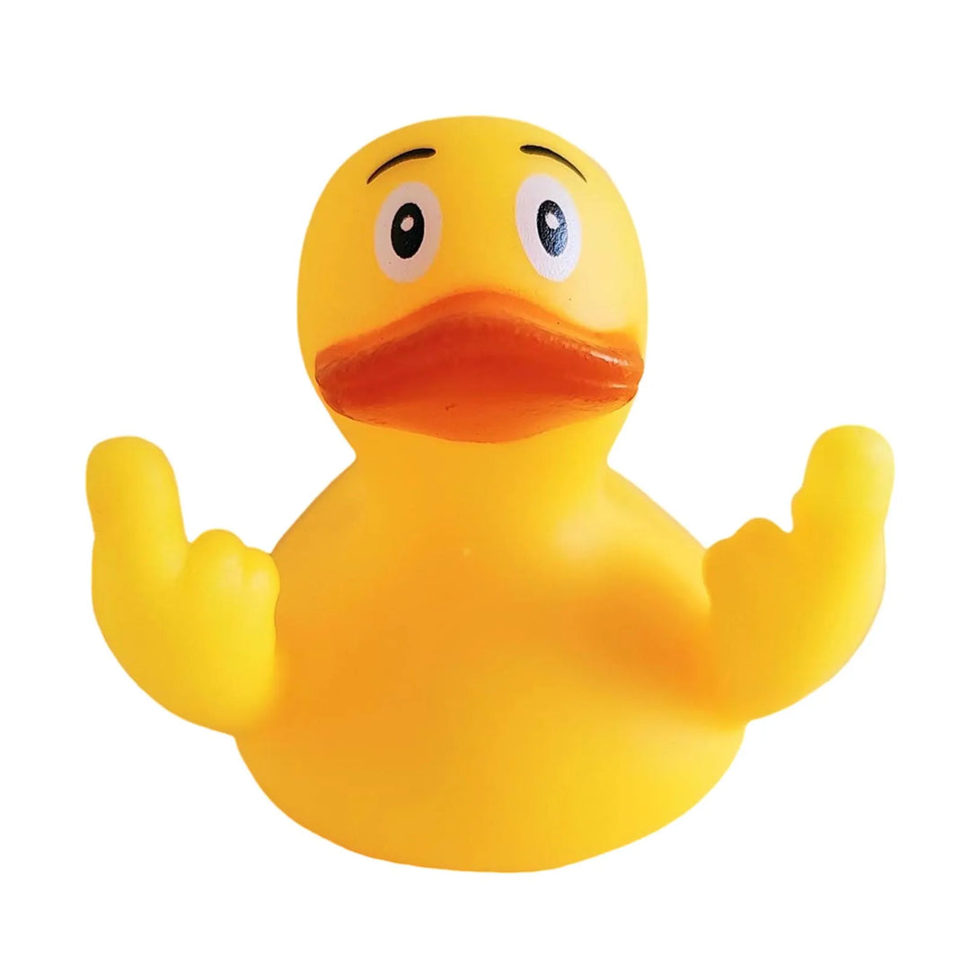 Middle Finger Duck Car Decoration Personalized Ornaments Desktop Auto Decoration for Living Room Coffee Table