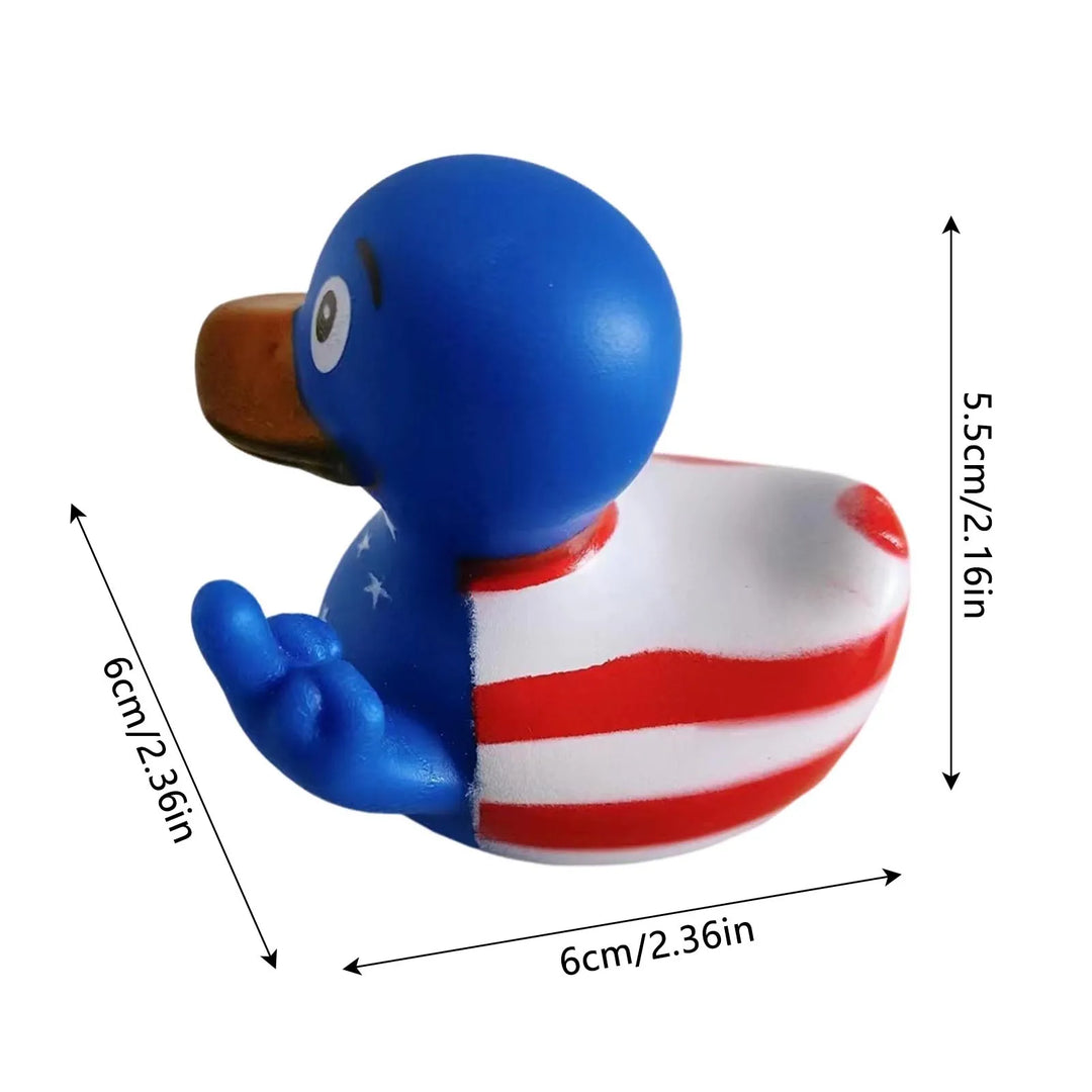 Middle Finger Duck Car Decoration Personalized Ornaments Desktop Auto Decoration for Living Room Coffee Table