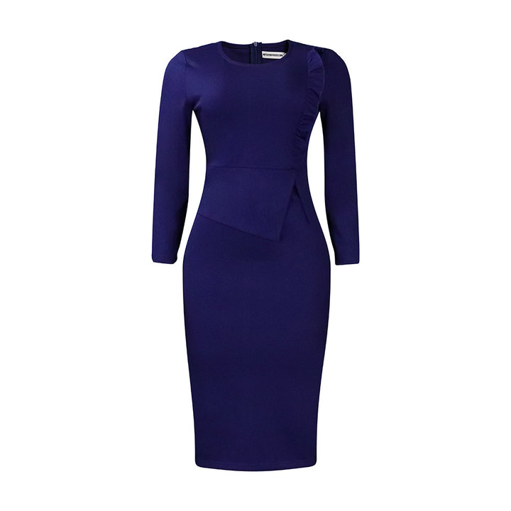 Women's Fashion Temperament Slim Fit Dress