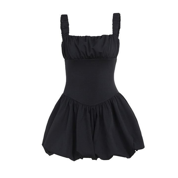 Women's Casual French Fashion Pleated Dress